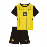 Camisa de time de futebol Borussia Dortmund Replicas 1º Equipamento Infantil 2024-25 Manga Curta (+ Calças curtas)